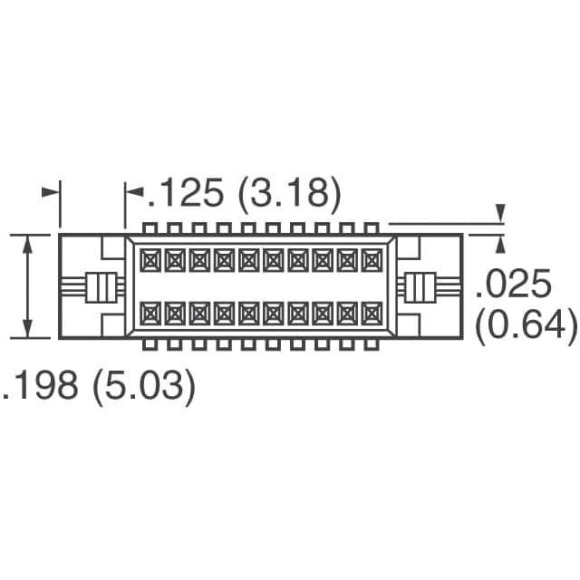 5-104549-6 TE Connectivity AMP Connectors  Embases à broches mâles